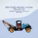 AJ028 1931 Ford Model A Tow Truck  1:12 